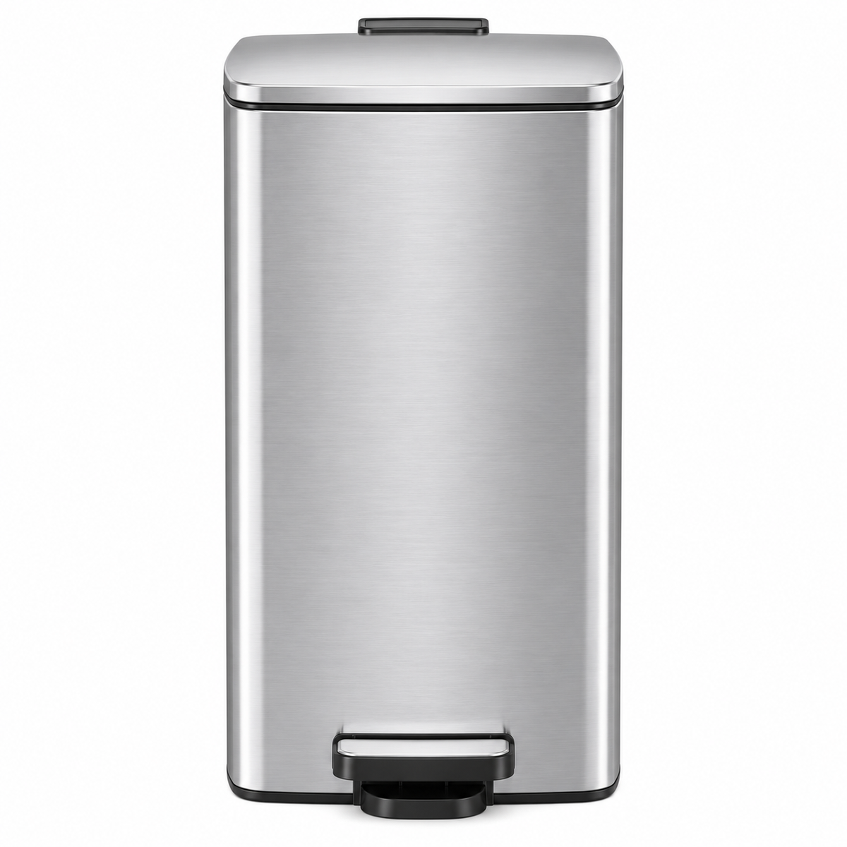 Poubelle couleur argent 30 litres - Skoggio