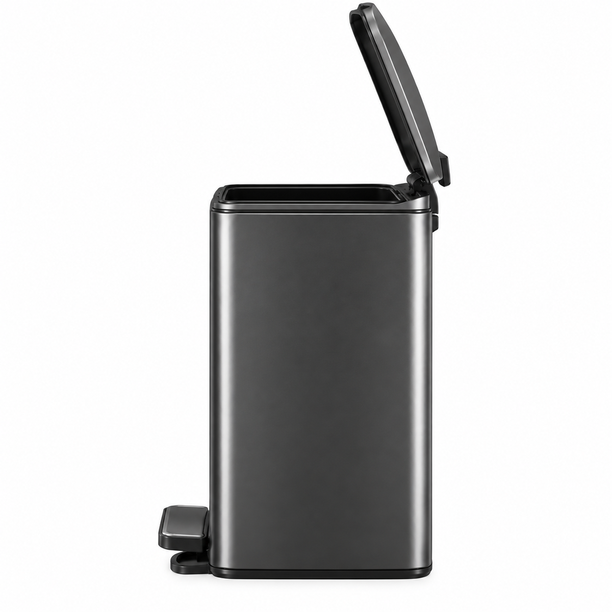 Poubelle 30 litres noire - Skoggio