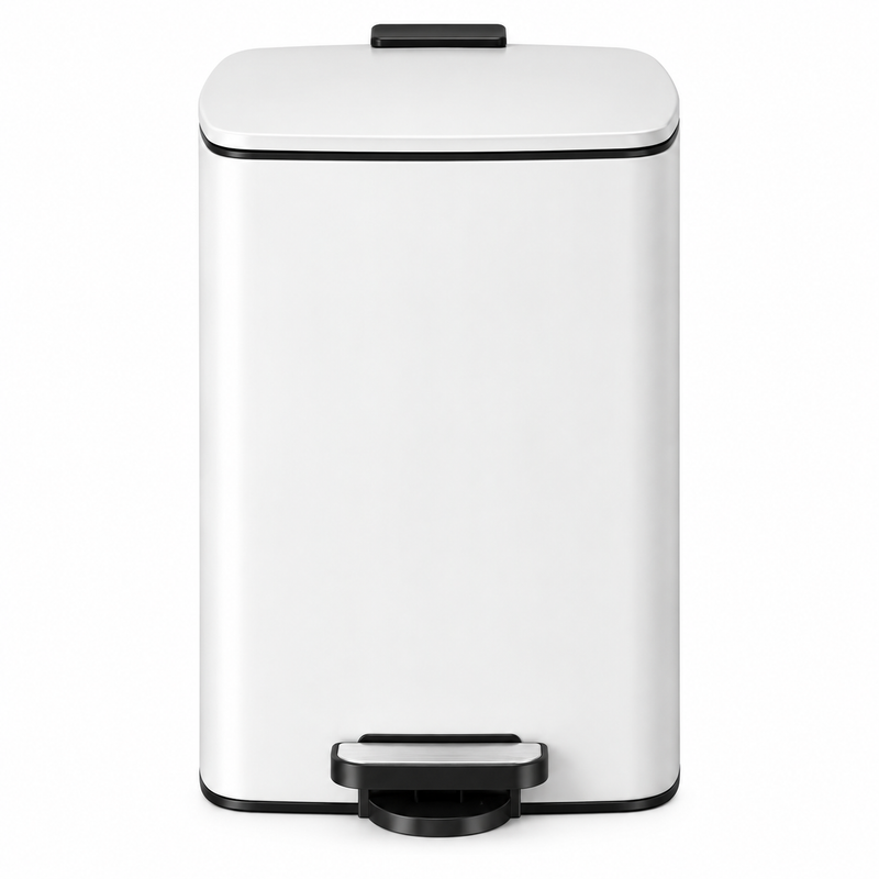 Poubelle blanche 40 litres - Skoggio